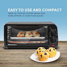 Elite Gourmet 2-Slice Toaster Oven with Timer