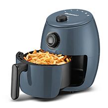 Elite Gourmet 2.1-qt Hot Oil-free Air Fryer - Blue Green