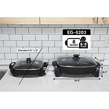 Elite Platinum 10.5-Quart Jumbo Electric Skillet