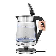 Elite Platinum 1.8-Quart Cordless Glass Kettle