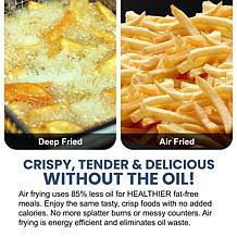 Elite Platinum 2.1 qt. Black Air Fryer