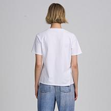 Elle Get the Look Crew-Neck Graphic Tee