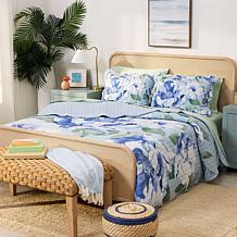 Emryn House 100% Cotton Scalloped Edge Quilt Set