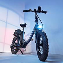 Engwe by Z-Edge Folding 750W Low-Step E-Bike w/Pedal Assist & Extras