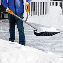 Ergieshovel 18" Impact Resistant Snow Shovel with Extra Handle 