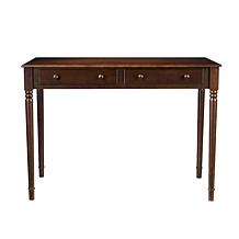 Espresso 2-Drawer Writing Desk