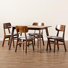 Euclid Fabric Upholstered 5-Piece Dining Set