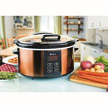 Euro Cuisine Electric Programmable Slow Cooker - 6-quart