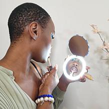 Fancii Taylor 5" Compact Mirror with LED Lights