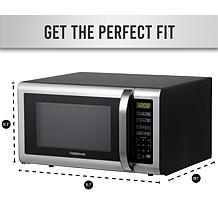 Farberware FMG16SS 1.6 Microwave Oven, Brushed Stainless Steel