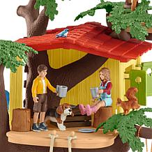 Farm World Adventure Tree House Playset with 2 Figurines