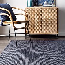 Farmhouse Jute Area Navy Rug