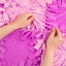 Fashion Angels Disney Princess No Sew Blanket, Blanket Craft Kit