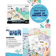 Fashion Angels Light Up Sketch Pad, Disney Stitch Beach Scenes