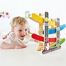 Fast Flip Kid's Colorful Wooden Racetrack
