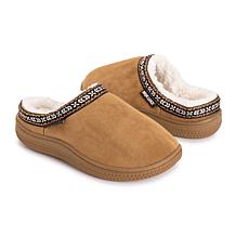 Faux Suede Clog with Faux Shearling Lining