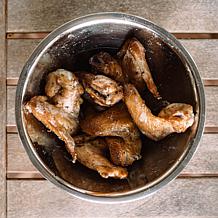 Fire & Flavor FFR117 All Natural Wing Finish, Lemon Pepper