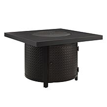 Fire Sense Clayton Square Aluminum LPG Fire Pit