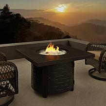 Fire Sense Henley Square Aluminum LPG Fire Pit