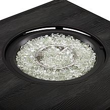 Fire Sense Yorke Square Aluminum LPG Fire Pit