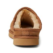 Fireside by Dearfoams Men's Grafton Shearling Clog Slipper