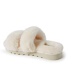 Fireside by Dearfoams Women's Benalla Genuine Shearling Slide
