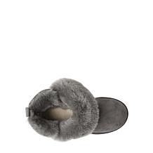 Fireside by Dearfoams Women's Perth Shearling Foldover Boot