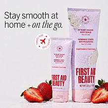 First Aid Beauty KP Bump Eraser Body Scrub AHA Fresh Strawberry 8oz