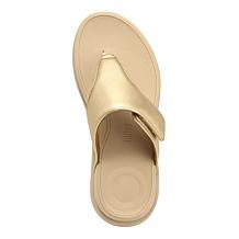 FitFlop F-Mode Go Adjustable Flatform Toe-Post Sandals