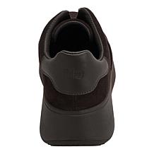 FitFlop F-Mode Leather/Suede Laceless Slip-On Sneaker