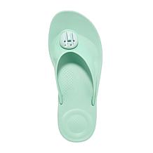 FitFlop iQushion Glossy-Button Flip Flops