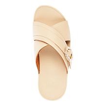 FitFlop® Lulu Crystal Buckle Leather X-Band Sandal