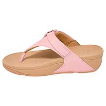 FitFlop Lulu Folded Knot Leather Toe-Post Sandal
