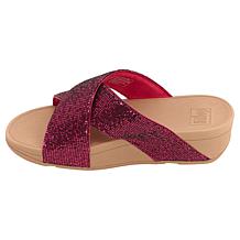 FitFlop Lulu Glitterball Cross Slides