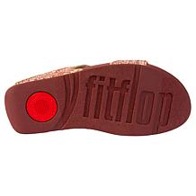 FitFlop Lulu Shimmerweave Slide