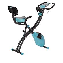 FitQuest Upright Flex Express and Recumbent Bike with Resistance Bands