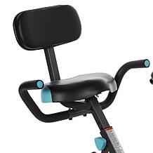 FitQuest Upright Flex Express and Recumbent Bike with Resistance Bands