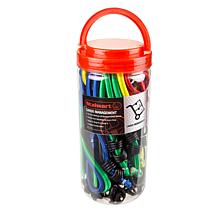 Fleming Supply 20-Piece Bungee Cord Assortment in Plastic Jar - Multi