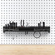 Fleming Supply Wall Mountable 61-Slot Tool Storage Shelf