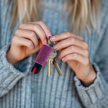 Flipo Bling Pepper Spray Keychains  - Set of 2