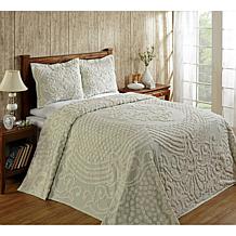 Florence 100% Cotton Tufted Chenille Bedspread - King