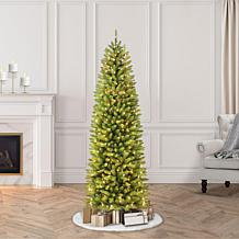 Franklin Fir Pencil 6-1/2' Artificial Christmas Tree with Clear Lights