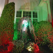 Fraser Hill Farm 23.2-in. Neon LED Candy Cane with Multicolor Light...