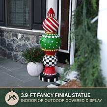 Fraser Hill Farm 3.9-Ft. Fancy Christmas Finial