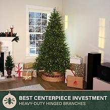 Fraser Hill Farm 7.5-Ft. Heritage Pine Pre-Lit Artificial Christmas...