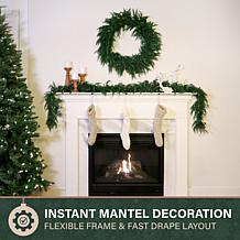 Fraser Hill Farm 9-Ft. Real Feel Cedar Pre-Lit Artificial Christmas...