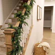 Fraser Hill Farm 9-Ft. Real Feel Cedar Pre-Lit Artificial Christmas...