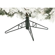 Fraser Hill Farms 10' Flocked Snowy Pine Tree - Multicolor