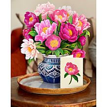 Fresh Cut Paper Set of 6 Classic & Mini Floral Bouquet Pop-up Cards
