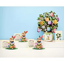Freshcut Paper Set of 4 Easter Pop-Up Cards With Envelopes